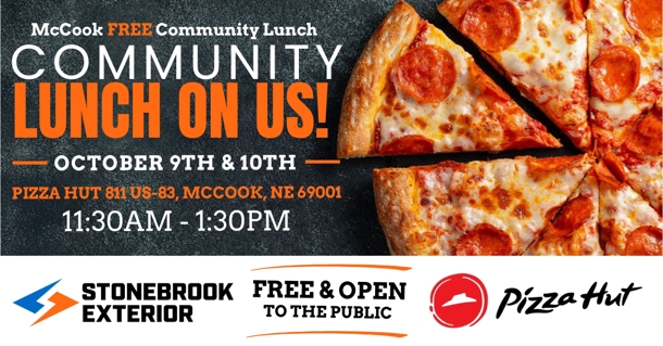 Free Lunch for Our Local McCook Community! 